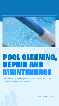 Pool Cleaning Services Instagram Reel