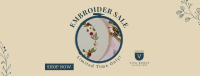 Embroidery Sale Facebook Cover Image Preview