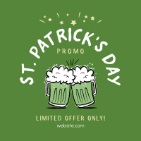 St. Patrick's Beer Instagram Post