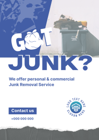 Junk Removal Service Flyer