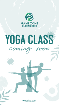 Yoga Class Coming Soon Video