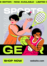 Sports Gear Sale Flyer