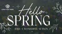 Hello Spring Animation