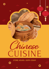 Chinese Cuisine Flyer