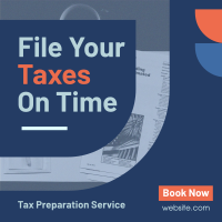 Your Taxes Matter Linkedin Post Design