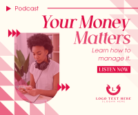 Financial Management Podcast Facebook Post