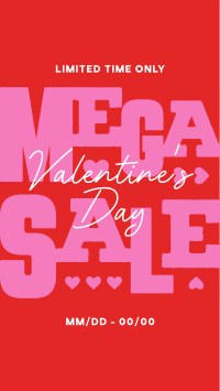 Valentine's Mega Sale Facebook Story