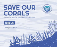 Care for the Corals Facebook Post