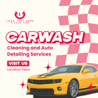 Carwash Cleaning Service Linkedin Post
