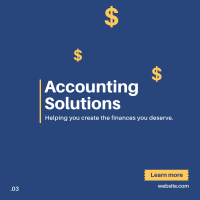 Accounting Solution Instagram Post