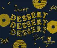 Dessert Day Delights Facebook Post