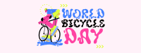 Go for Adventure on Bicycle Day Facebook Cover