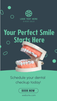 Dental Care TikTok Video Design