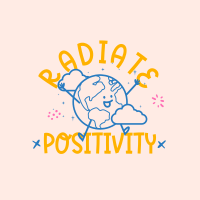 Positive Vibes Instagram Post