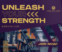 Fitness Gym Facebook Post Design