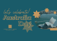 Australia National Day Postcard