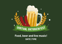 Virtual Oktoberfest Postcard