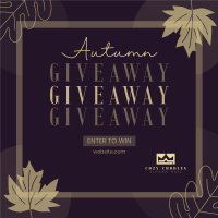 Cozy Leaves Giveaway Instagram Post Image Preview