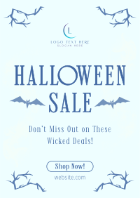 Spooky Sale Halloween Poster