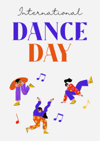 Groovy Dance Day Flyer