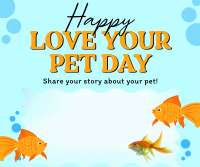 Bubbly Pet Day Facebook Post