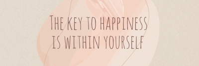 Key to Happiness Twitter Header Image Preview