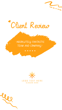 Client Review Instagram Story