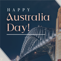 Australian Day Together Instagram Post Design