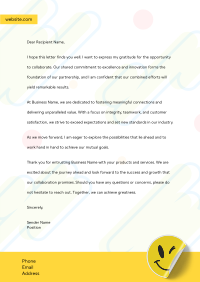 Smiley Sticks Letterhead Image Preview