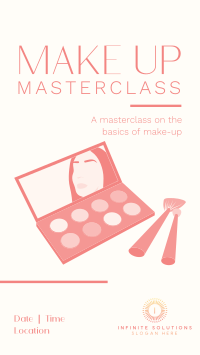 Cosmetic Masterclass Instagram Story