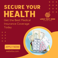 Secure Your Health Instagram Post Design