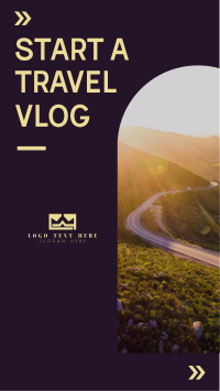 Travel Vlog Instagram Story