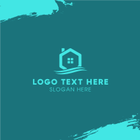 Hexagon Wave Realty Business Card Image Preview