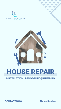 House Repair Company Instagram Story