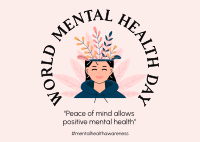 Peace of Mind Postcard Design