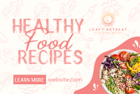 Modern Healthy Food Pinterest Cover Image Preview