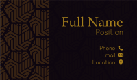 Hexagonal Pattern Business Card Image Preview