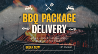 Barbecue Package Delivery Animation