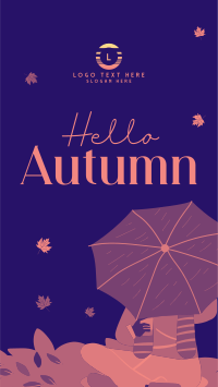 Hello Autumn Greetings TikTok Video