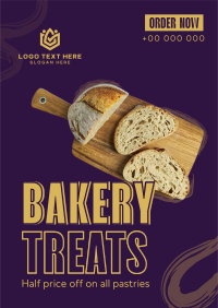 Bakery Treats Poster