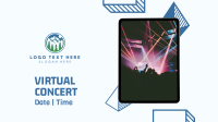 Virtual Concert Invitation Facebook Event Cover