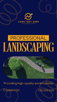 Professional Landscape Service Facebook Story