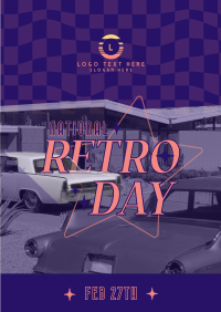 National Retro Day Poster