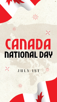 Canada National Day Facebook Story