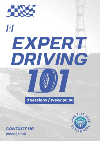 Expert Driving Flyer