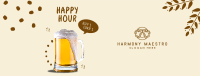 Happy Hour Buy 1 Get 1 Facebook Cover Image Preview