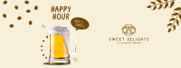 Happy Hour Buy 1 Get 1 Facebook Cover Image Preview