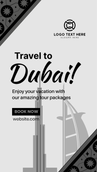 Dubai Travel Booking Instagram Story