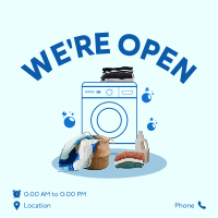 Laundry Clothes Instagram Post Image Preview