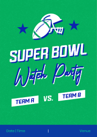 Watch Live Super Bowl Flyer